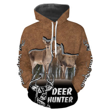 Load image into Gallery viewer, Personalized Deer Buck hunting Clothes Customized Name All over print Shirt, Hunting Gift FSD3102