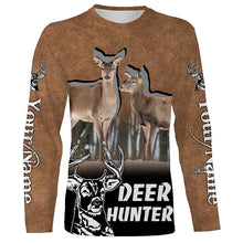 Load image into Gallery viewer, Personalized Deer Buck hunting Clothes Customized Name All over print Shirt, Hunting Gift FSD3102