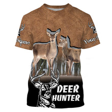 Load image into Gallery viewer, Personalized Deer Buck hunting Clothes Customized Name All over print Shirt, Hunting Gift FSD3102