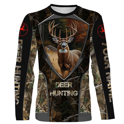Best Deer Hunting Camouflage Custom Name Shirts, Gift for hunters FSD2330