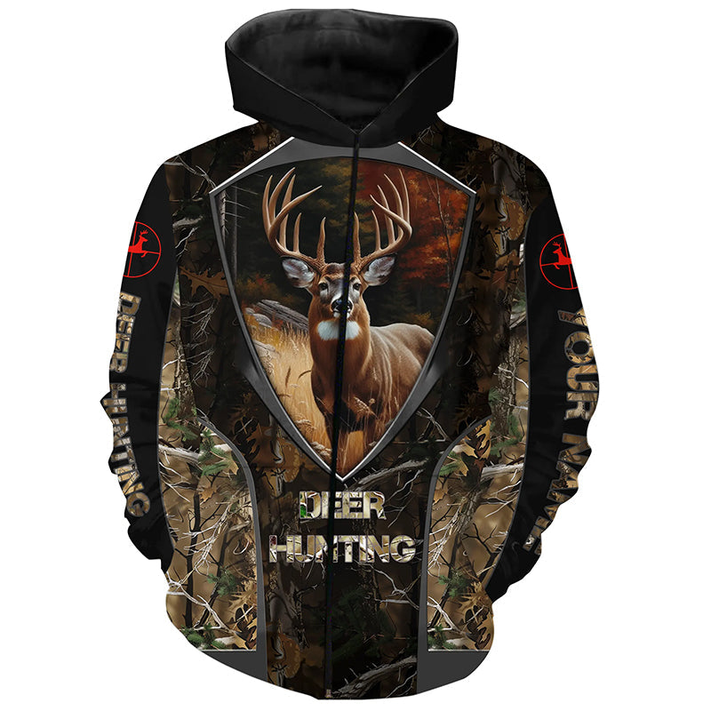 Best Deer Hunting Camouflage Custom Name Shirts, Gift for hunters FSD2330