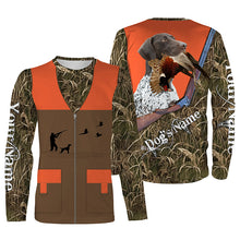 Load image into Gallery viewer, German Shorthaired Pointer shirt - Personalized Pheasant Upland Hunting Vest shirt for Men FSD3984