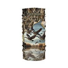 Load image into Gallery viewer, Canada Geese hunting waterfowl camo custom Name All over printing Shirts, Gift for hunters FSD3702