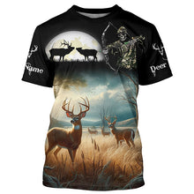 Load image into Gallery viewer, Deer Hunting Grim Reaper Custom Name Shirts for Deer Hunter, Hunting Gift, Hunting Shirts FSD557