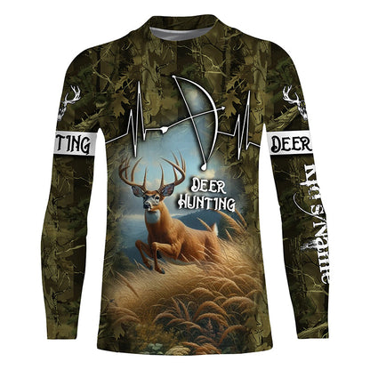 Best Deer Hunting Camouflage Custom name Shirts for Hunter, Deer Hunting Gifts FSD392