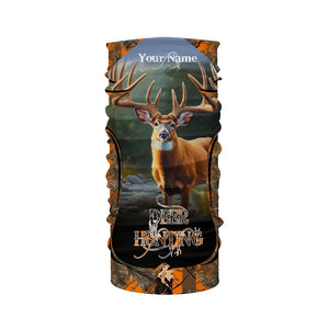 Best Whitetail Deer hunting Orange camo custom name 3D All over print Shirts Personalized gift for Hunters FSD2094