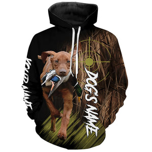 Vizsla Custom Name Hunting Dog Shirts for Hunter, Gifts for Hunters FSD4574