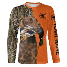 Load image into Gallery viewer, German Longhaired Pointer Duck hunting Dog Customize name all over print Shirts - Hunting gifts FSD3644