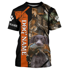 Load image into Gallery viewer, German Shorthaired Pointer Dog Pheasant hunting Camo customized Name Shirts for Hunters FSD4023