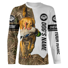 Load image into Gallery viewer, Duck Hunting Dog Chessie Chesapeake Bay Retriever Customize Name Camo Full Printing Shirts FSD3432