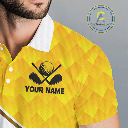 Funny Platypus Golf Polo Shirt For Men, Golf Course Summer Outfit, Sporty Animal Golf Gift NHT573