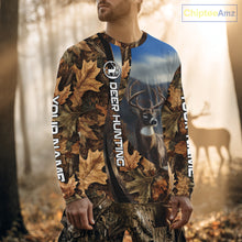 Load image into Gallery viewer, Personalized Deer Hunting Shirt 3D All Over Print with Fall Season Camo Hunting Clothes NHT253