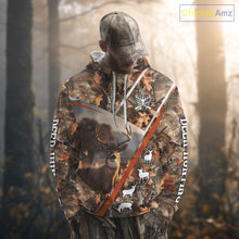 Load image into Gallery viewer, Custom Camo 3D Animal Deer Hunting Shirt Best Hunting Clothes For Season, Hunting Gift NHT255