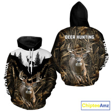 Load image into Gallery viewer, Deer Buck Custom Name 3D All Over Printed Shirts, Deer Hunting Shirt, Hunting Season NHT328