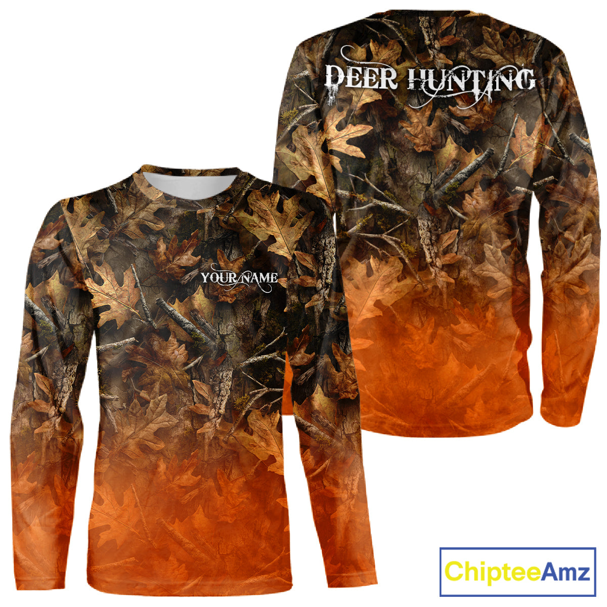 Fall Season Deer Hunting Shirt Custom Name Camo Clothes For Men Best Deer Hunting NHT81