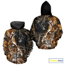 Load image into Gallery viewer, Deer Hunting Bow Grim Reaper Camouflage Shirts for Deer Hunters, Bow Hunting Shirts NHT317