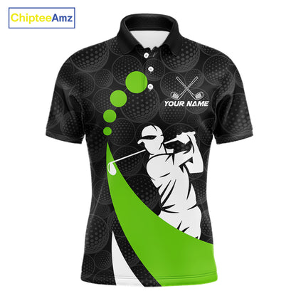 Custom Ball Golf Polo Shirt For Dad – Personalized Name & Team Design, Father’S Day Gift Idea NHT669