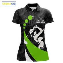 Load image into Gallery viewer, Custom Ball Golf Polo Shirt For Mom – Personalized Name &amp; Team Design, Mother’s Day Gift Idea NHT669