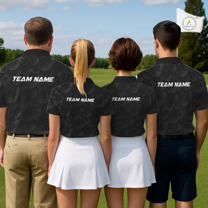 Custom Ball Golf Polo Shirt For Dad – Personalized Name & Team Design, Father’S Day Gift Idea NHT669