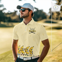 Load image into Gallery viewer, Funny Banana Mens Golf Polo Shirts Team, Mens Golf Jerseys For Golfer, Golf Gifts NHT908