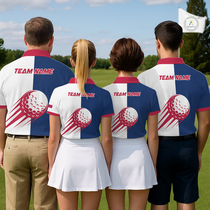 Personalized Texas Flag Patriotic Golf White Mens Golf Polo Shirts Custom Mens Golf Gift For Men NHT736