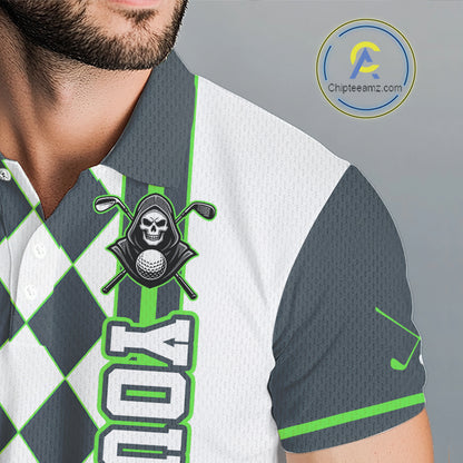 Close-up of a sports jersey with a logo and text on a gray background