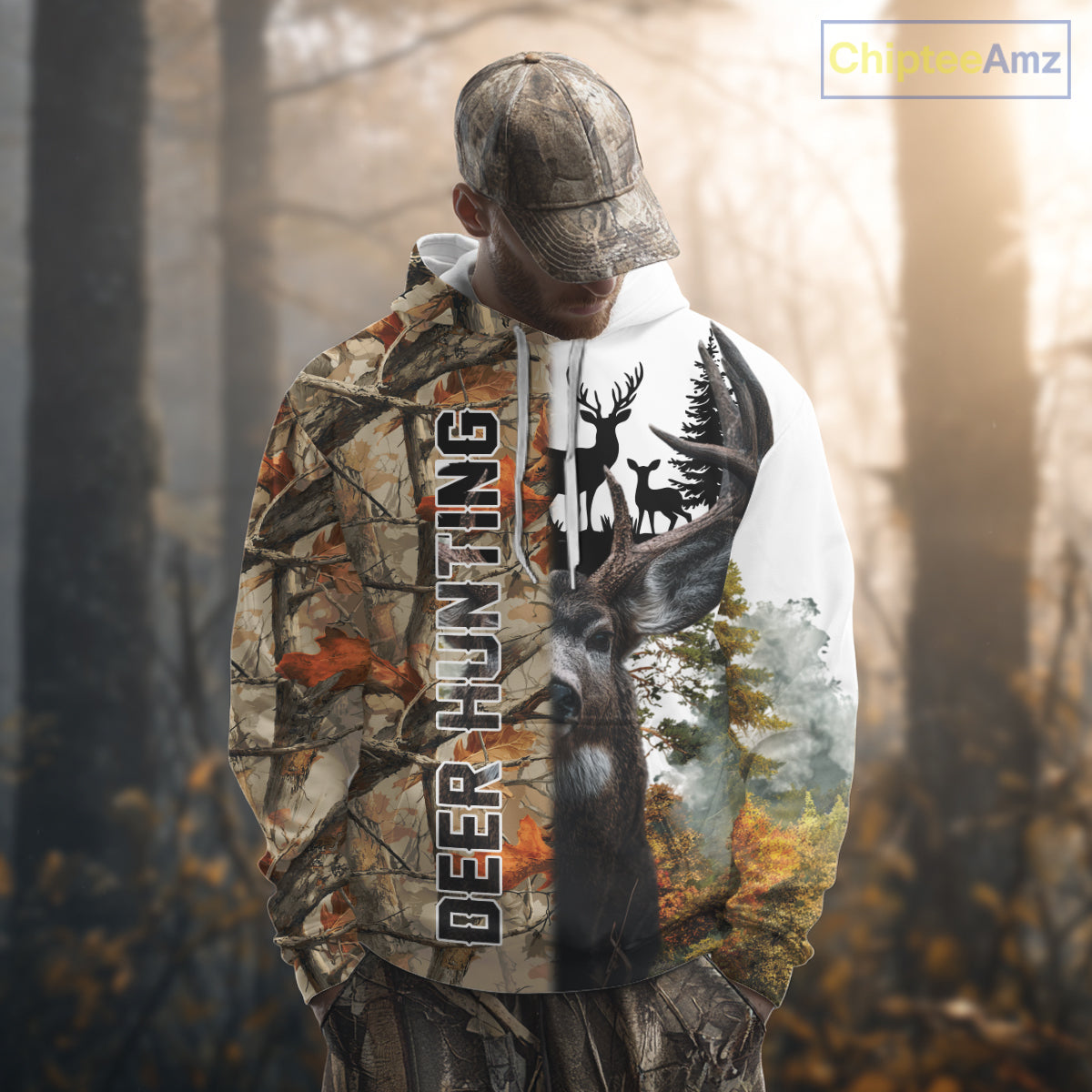 Best Deer Hunting Camouflage Custom Name Shirts for Hunters, Personalized Hunting Shirt NHT14