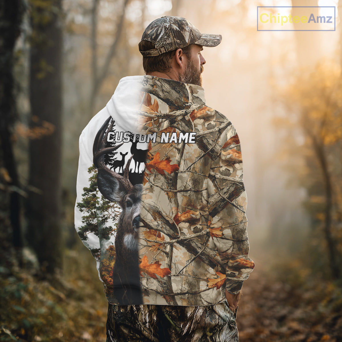 Best Deer Hunting Camouflage Custom Name Shirts for Hunters, Personalized Hunting Shirt NHT14