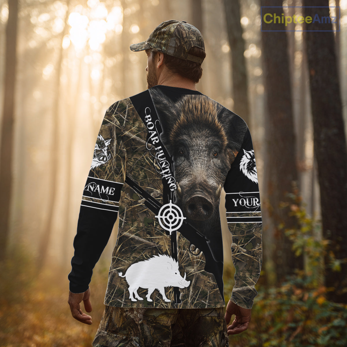 Wild Boar Hunting Shirt Best Design For Hunting Season Beautiful Hunting Clothes For Hunters NHT112