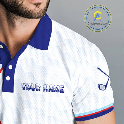 Custom Popsicle Pattern Mens Golf Polo, Personalized Summer Sweet Golf Shirt, Custom Golf Jersey, Familly Team Shirt NHT698