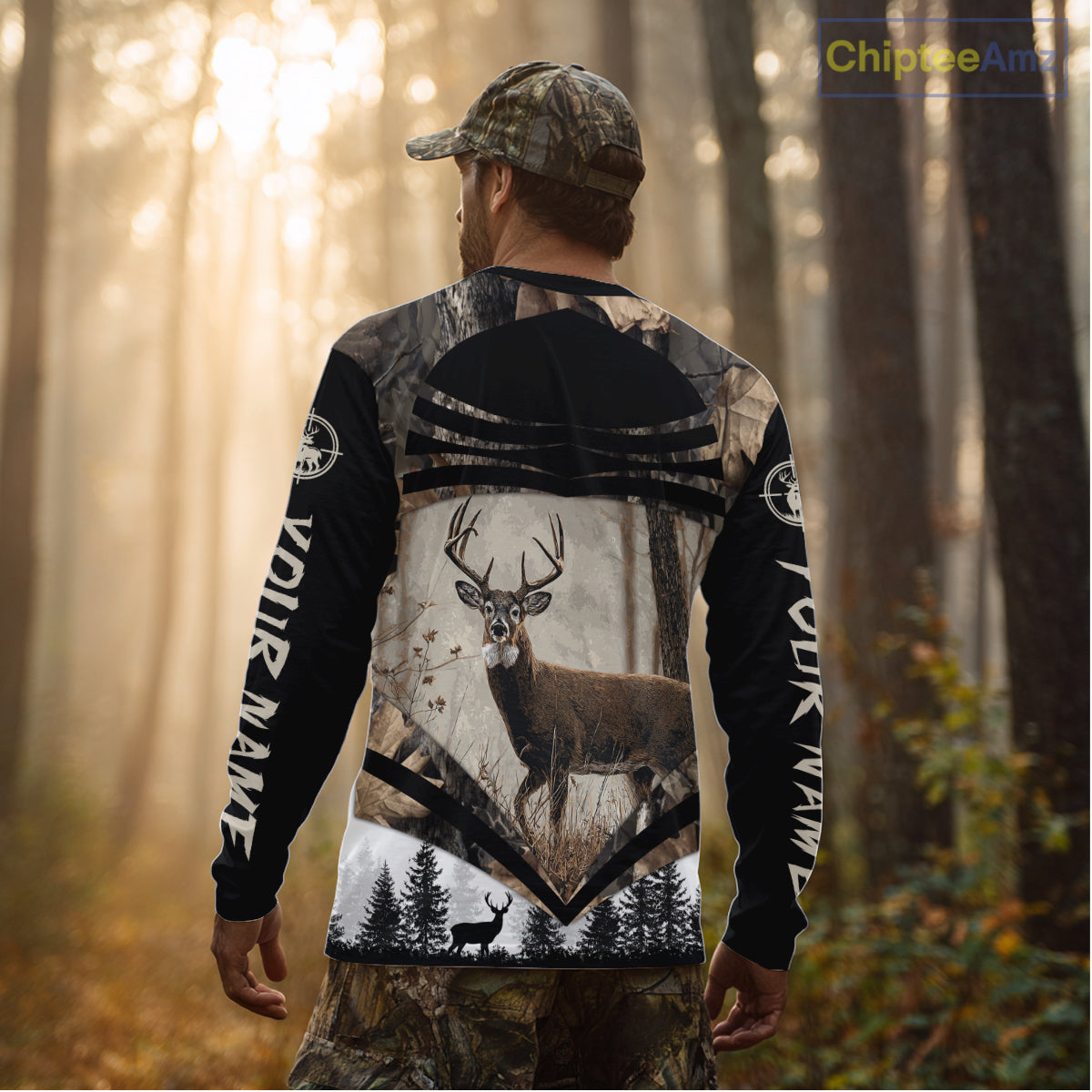 Best Deer Hunting Shirt 3D Custom Name Hoodie, Hunting Sweatshirt for Men NHT349