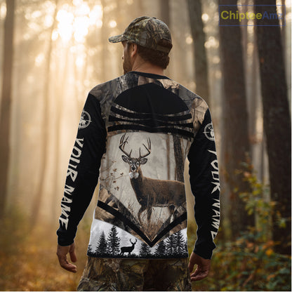 Best Deer Hunting Shirt 3D Custom Name Hoodie, Hunting Sweatshirt for Men NHT349