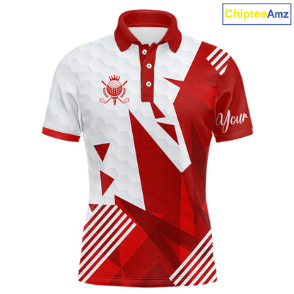 Personalized Golf Shirt For Dad – Custom Name & Team Name Polo, Father’S Day Gift For Golfer NHT670