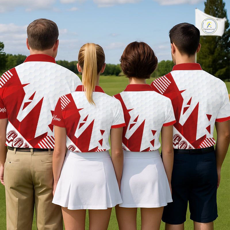 Personalized Golf Shirt For Dad – Custom Name & Team Name Polo, Father’S Day Gift For Golfer NHT670