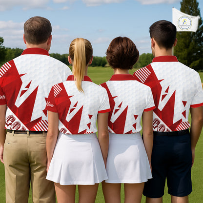 Personalized Golf Shirt For Dad – Custom Name & Team Name Polo, Father’S Day Gift For Golfer NHT670
