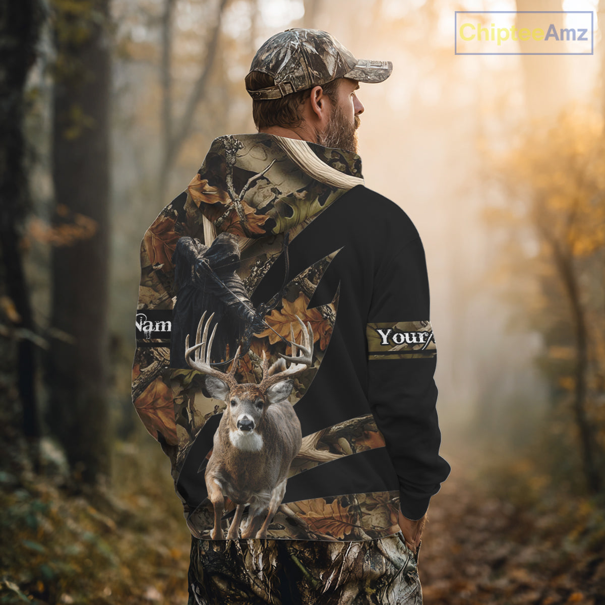 Custom Camo Deer Shed 3D Animal Deer Hunting Shirt Best Hunting Clothes For Season NHT220