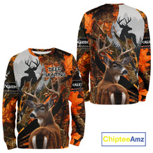 Load image into Gallery viewer, Whitetail Deer Hunting Orange Camo 3D Printed Shirts,  Hunting Hoodie Gift for Men NHT327