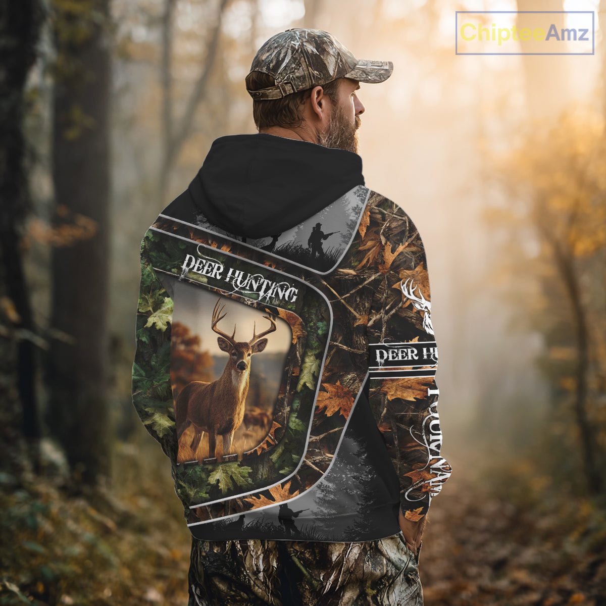 Deer Hunting Custom Name Camo Shirts - Personalized Hunting Clothes for Deer Hunting Season NBT38