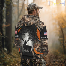 Load image into Gallery viewer, Deer Hunting Fall Forest Camo 3D All Over Printed Shirts, Deer Hunting Season NBT233