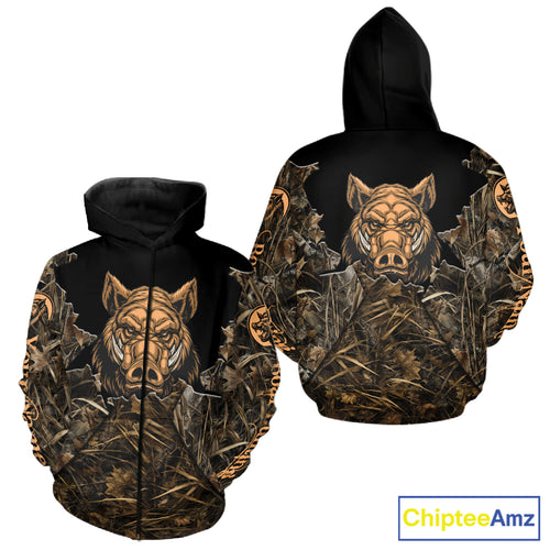 Best Wild Boar Hunting Camouflage Hunting Clothes, Boar Hunting Outfit, Hunting Gifts NBT161