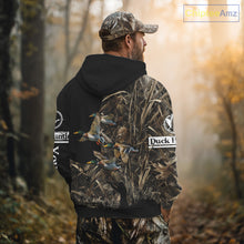 Load image into Gallery viewer, Mallard Duck Custom Camo 3D Hunting Shirts Best Hunting Clothes For Duck Hunting Season NBT264