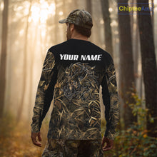 Load image into Gallery viewer, Wild Boar Hunting Camouflage 3D Custom Name Shirts, Custom Boar Hunting Gifts NBT207