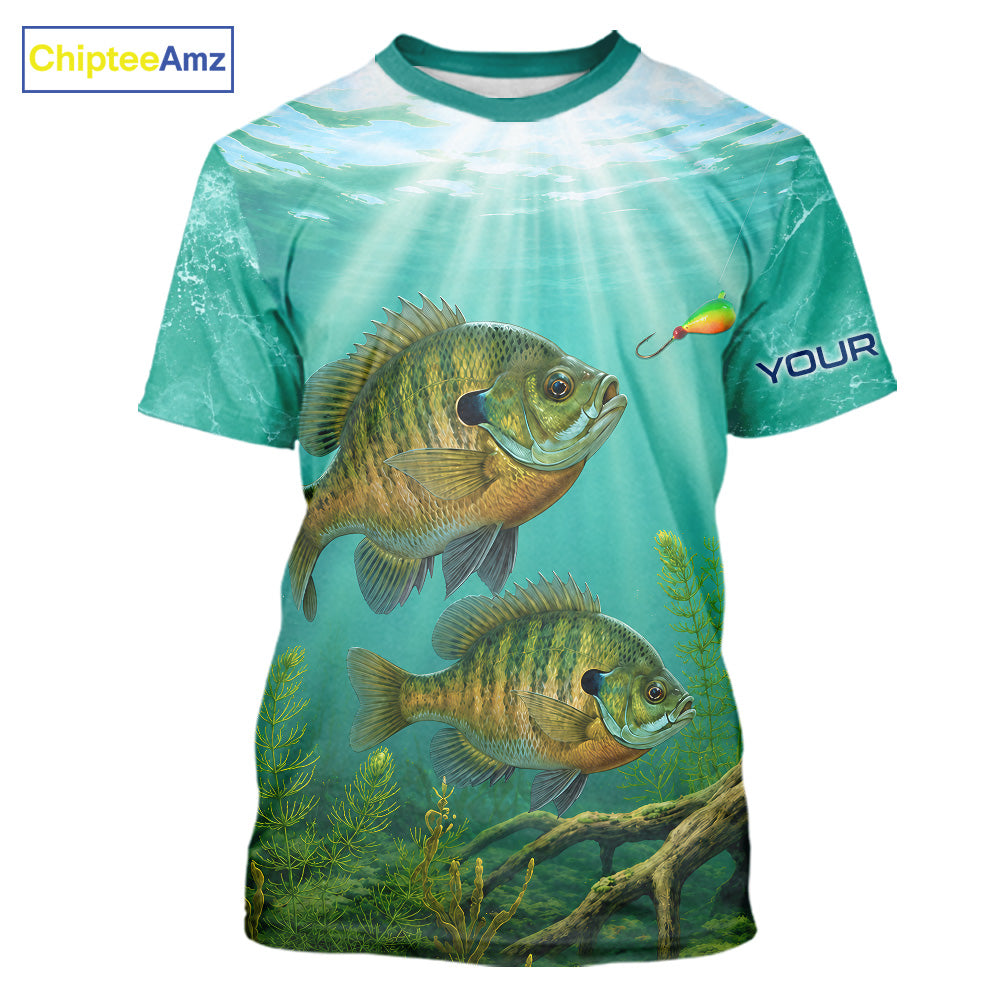 Custom Bluegill Fishing Jerseys, Bluegill Tournament Fishing T-Shirt For Team NBT860
