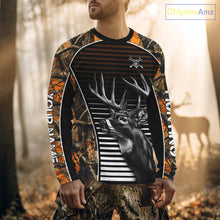 Load image into Gallery viewer, Custom Whitetail Deer Hunting Orange Camouflage 3D Printed Shirts, Hunting Gifts NBT226
