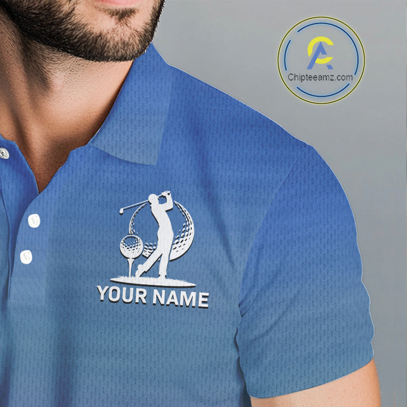 Best Dad By Par Golf Polo Shirt, Golf Shirt For Dad,  Father's Day Gift, Funny Father's Day Shirt NBT612