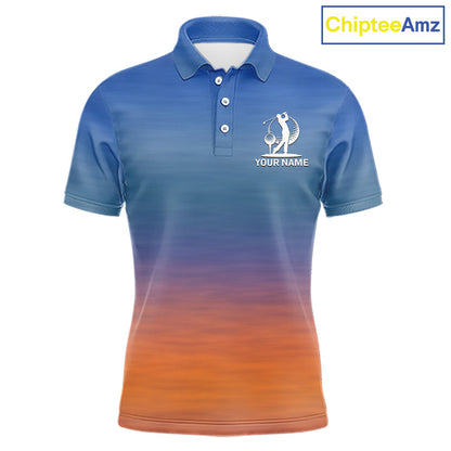 Best Dad By Par Golf Polo Shirt, Golf Shirt For Dad,  Father's Day Gift, Funny Father's Day Shirt NBT612