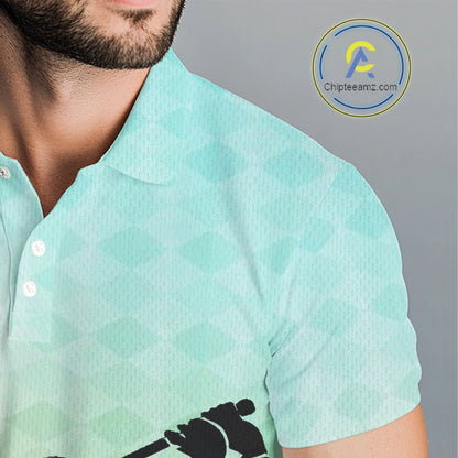Mens Golf Polo Shirt Colorful Argyle Pattern Custom Name And Team Name Golf Shirt, Golfing Gifts NBT559