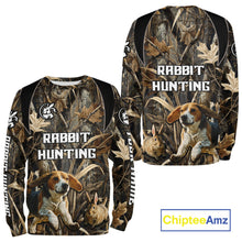 Load image into Gallery viewer, Custom Rabbit Hunting Beagle Dog 3D All Over Printed Shirts, Rabbit Hunting Clothes for Men NBT340