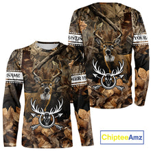 Load image into Gallery viewer, Deer Hunting Custom Name Camouflage Hunting Clothing, Deer Hunting Shirt, Hunting Gifts NBT289