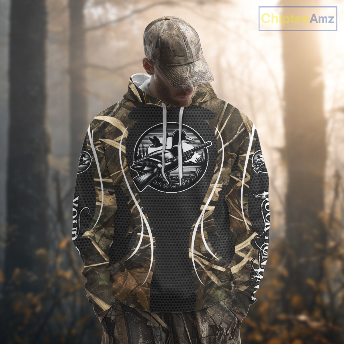 Personalized Duck Hunting Waterfowl Camouflage All Over Printing Shirts, Duck Hunting Clothing NBT240